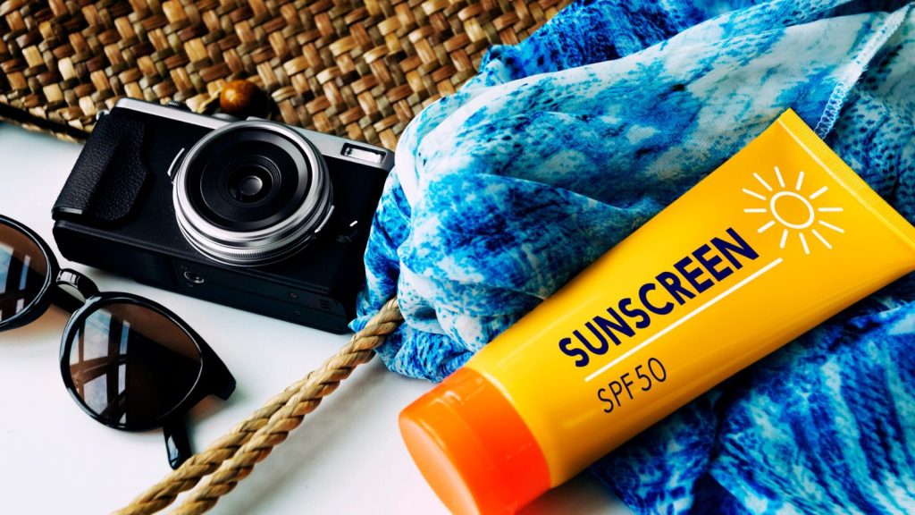 sunscreen travel