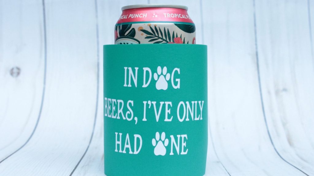 beer koozie