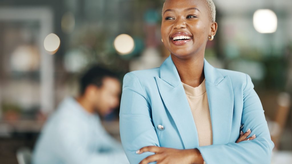 black boss work woman