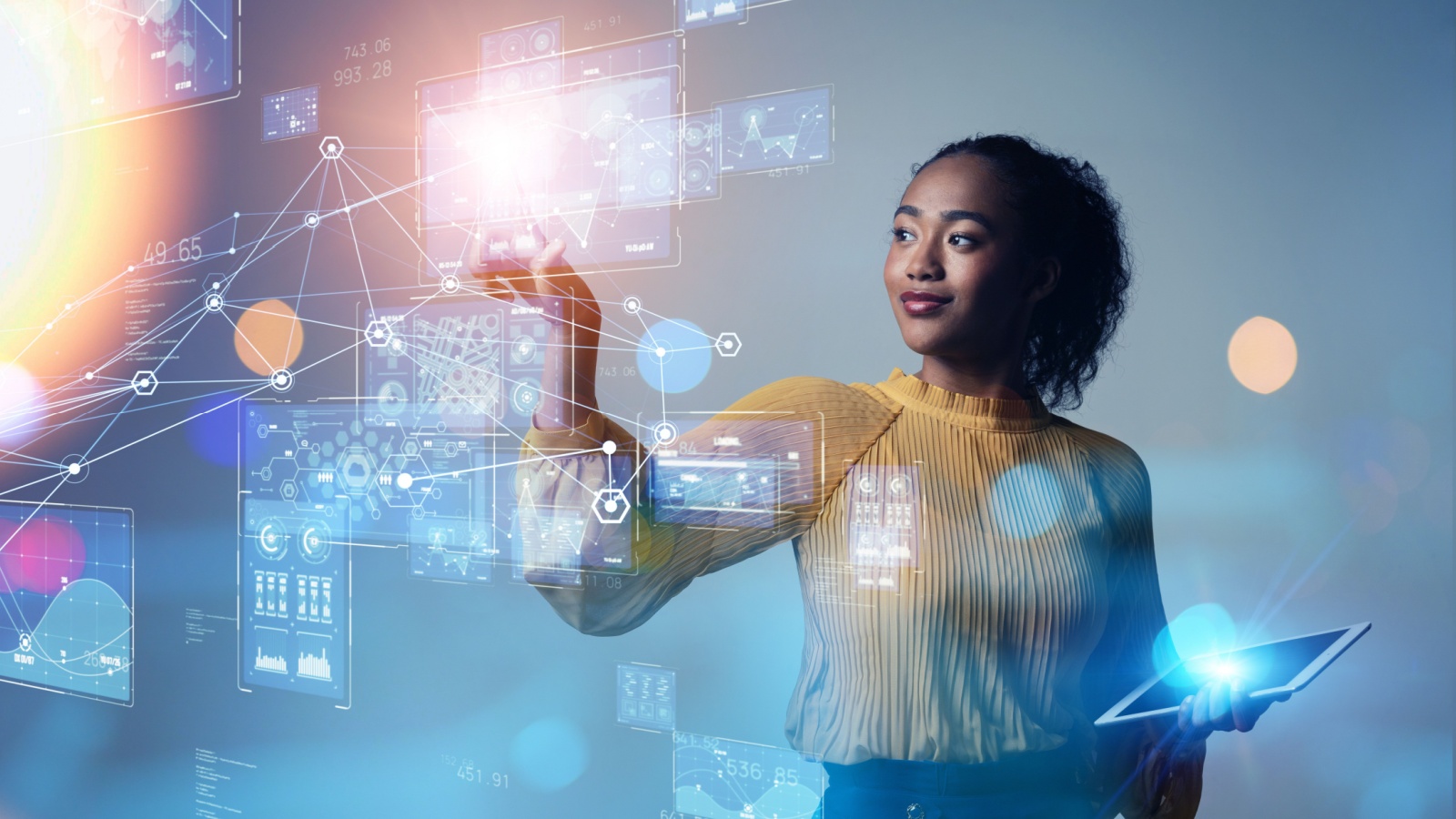 black woman work data science